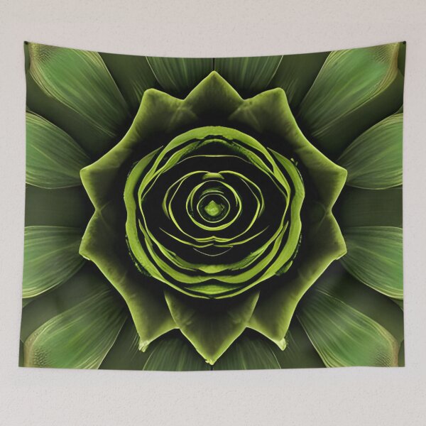 Item preview, Green rose flower designed and sold by gramizzia.