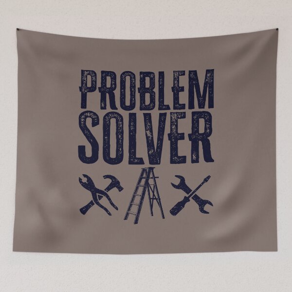 Item preview, Problem Solver: Renovations - Navy designed and sold by Reconocer.