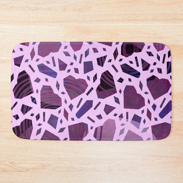 Item preview, Crystals and hearts pattern  designed and sold by TipTopTapo.