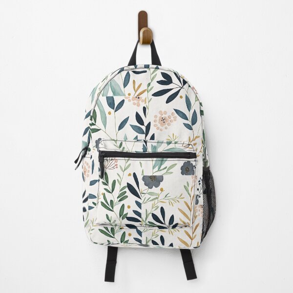 Item preview, Floral Garden Botanical Print with Leaves designed and sold by FloralFancy.