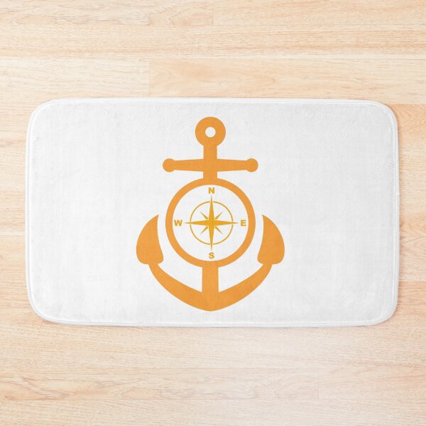 Item preview, Nautical symbols anchor and compass designed and sold by TheRightHonMP.