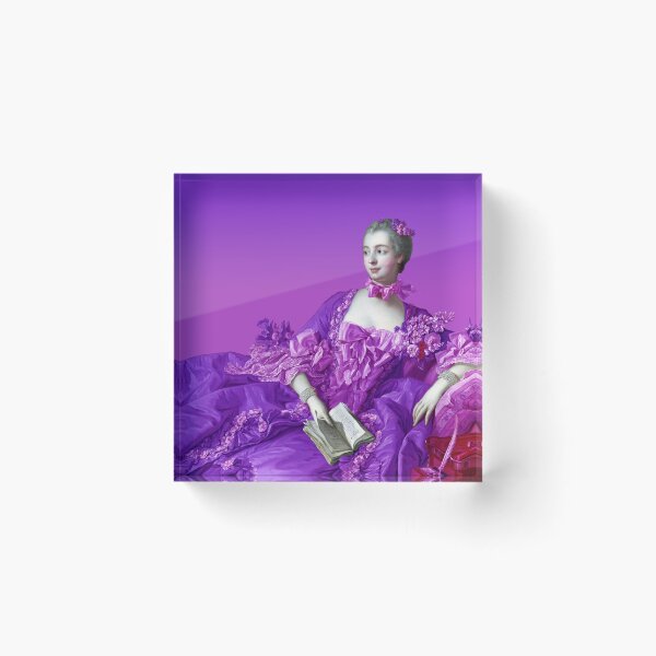 Item preview, Madame de Pompadour in Pink and Purple designed and sold by creativecaileigh.