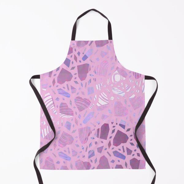 Item preview, Crystals and hearts pattern pink designed and sold by TipTopTapo.