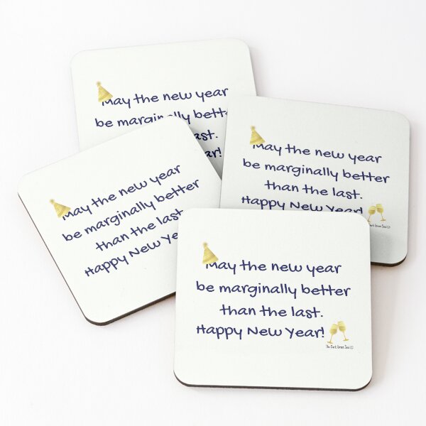 Item preview, Happy New Year! - Navy designed and sold by DarkGreenSoul.