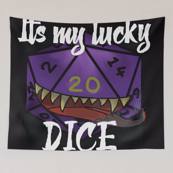 Item preview, its my lucky dice designed and sold by ninjapenguin89.