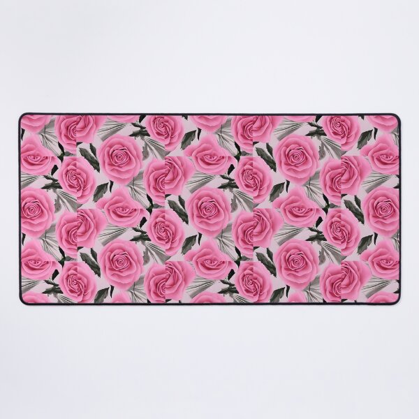 Item preview, Pink rose wallpaper designed and sold by gramizzia.