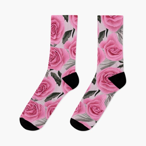 Item preview, Pink rose wallpaper designed and sold by gramizzia.