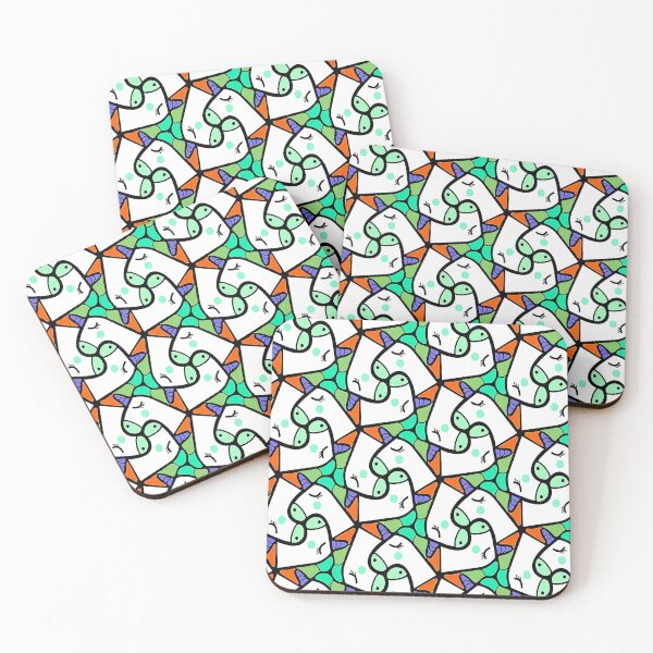 Item preview, Unicorn Geometric Pattern designed and sold by JLCableStudio.