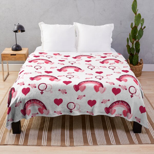 Item preview, Saint Valentine pattern with red hearts on white and pink background. designed and sold by Acolors.