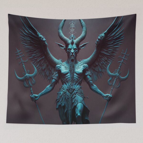 Item preview, Baphomet-Statue designed and sold by Skull-Breakfast.