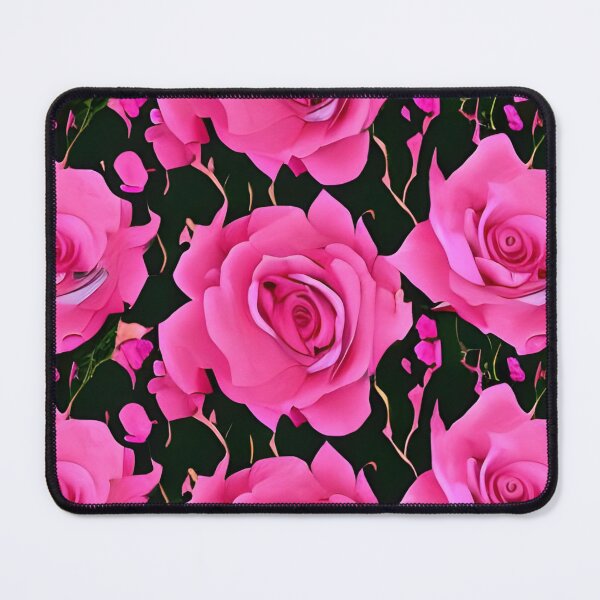 Item preview, Pink rose wallpaper designed and sold by gramizzia.