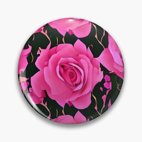 Item preview, Pink rose wallpaper designed and sold by gramizzia.