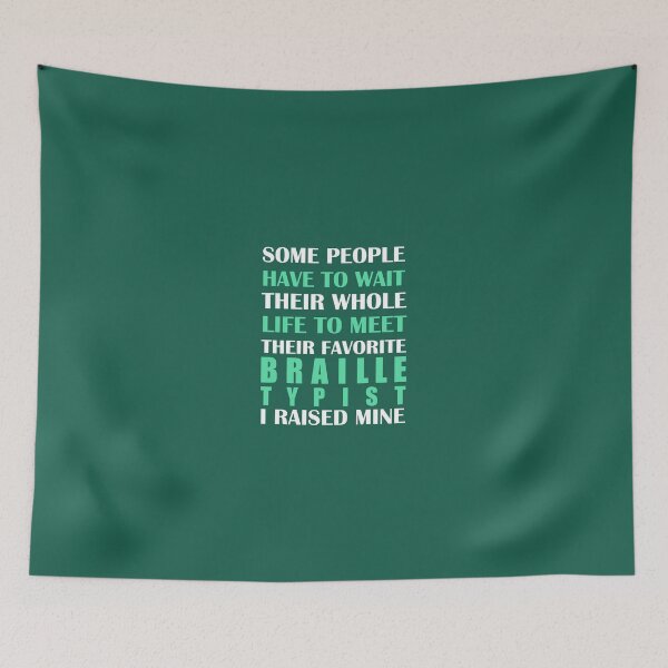 Item preview, Braille Typist I Raised Mine  designed and sold by AlwaysAwesome.