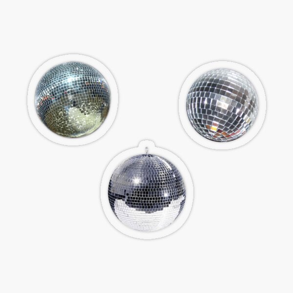 Item preview, Mirror ball sticker pack designed and sold by Aestheticloft.