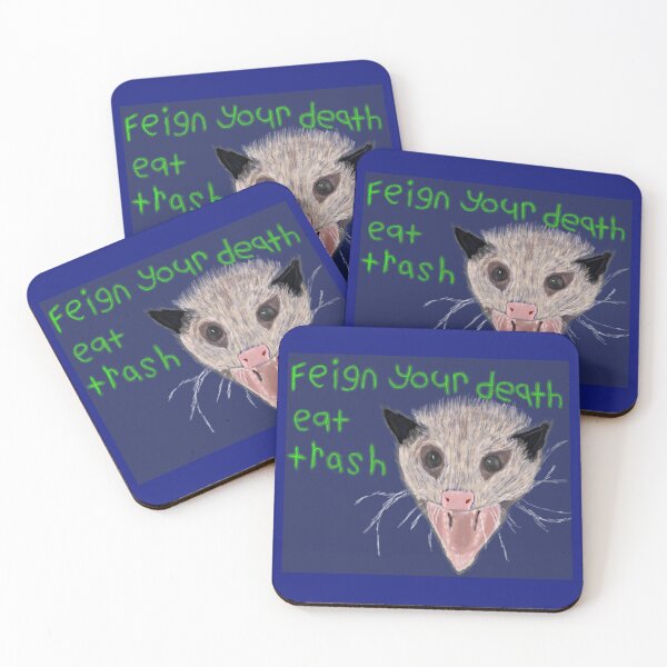 Item preview, Keep calm opossum on designed and sold by enchantedvibes.