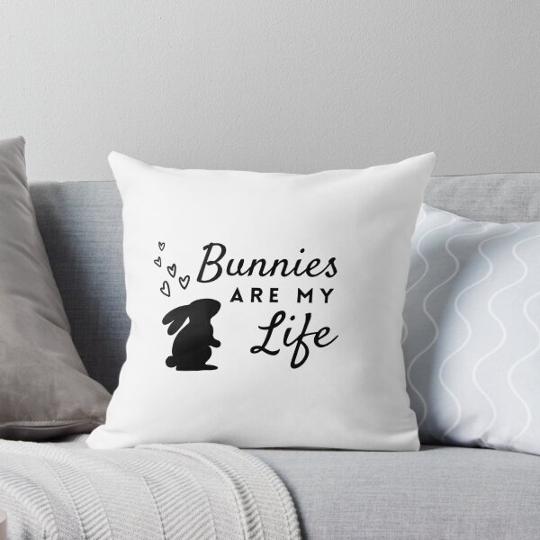 Item preview, Simple Bunnies Are My Life ❤ designed and sold by hearthearts.