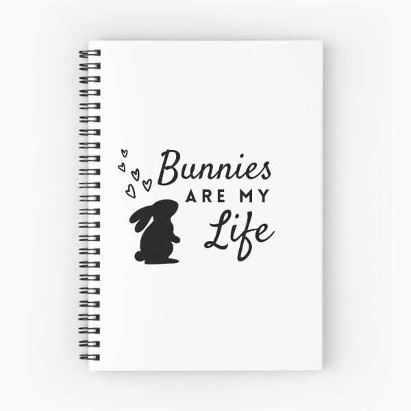 Item preview, Simple Bunnies Are My Life ❤ designed and sold by hearthearts.