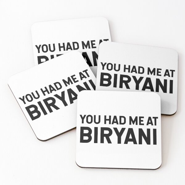 Item preview, You Had Me At Biryani designed and sold by SarahJisri.