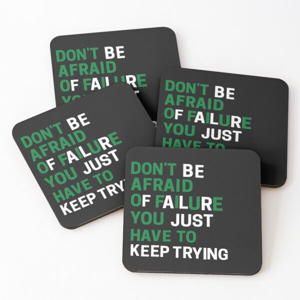 Item preview, don't be afraid of failure designed and sold by mahass.