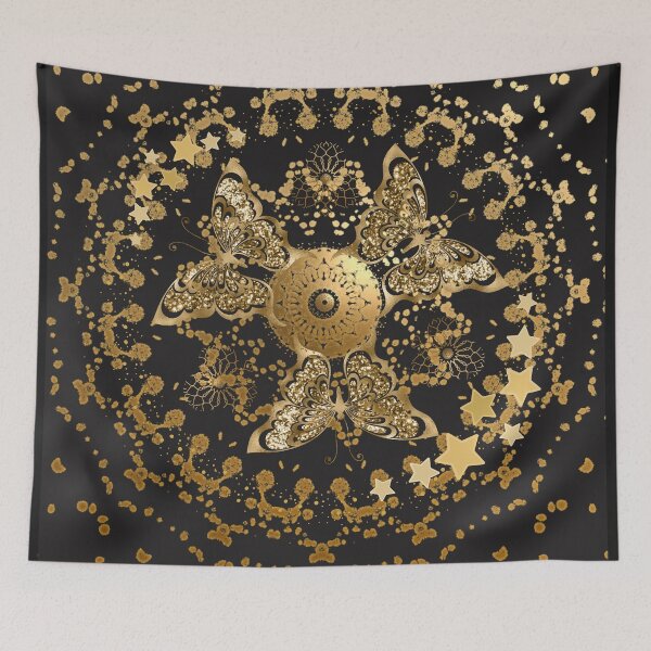 Item preview, golden butterflies designed and sold by GorLorLar.