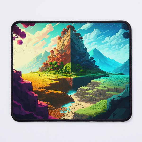 Item preview, Blocky, Sun and Night Landscape designed and sold by Kai Saarto.
