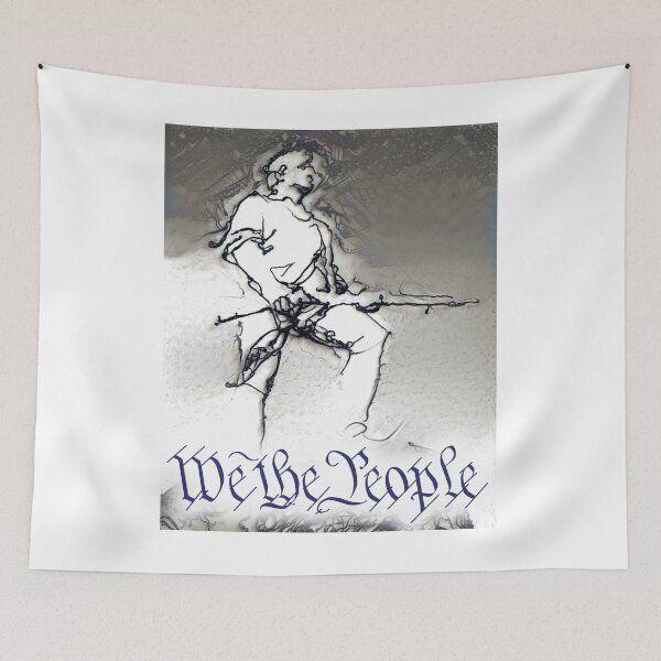 Item preview, "We The People" with Minuteman Soldier designed and sold by AmericaFreedom.