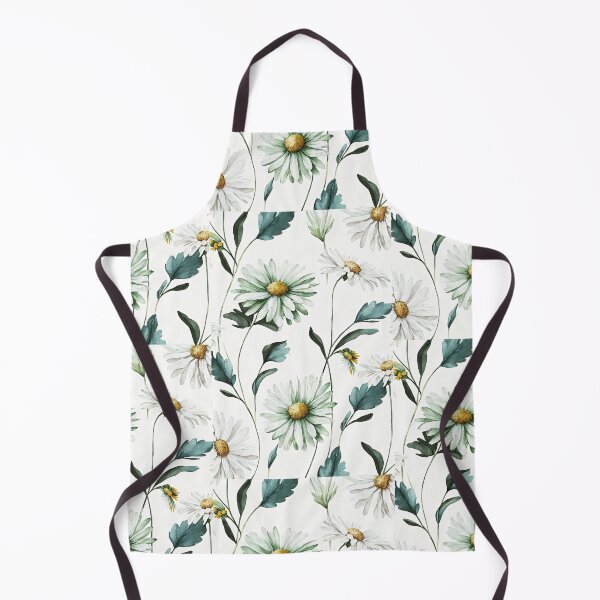 Item preview, Floral Garden Botanical Print with Daisy White designed and sold by FloralFancy.