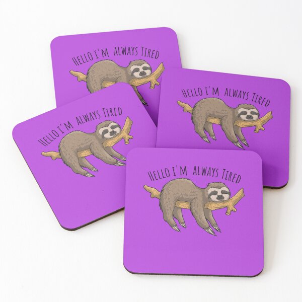Item preview, Hello I’m Always Tired designed and sold by HarithHilali.