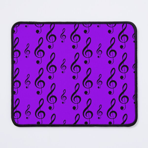 Item preview, Purple Treble Clef Music Symbol Patterned Socks designed and sold by deanworld.