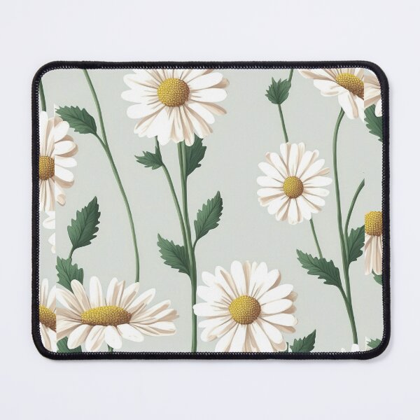 Item preview, Floral Garden Botanical Print with Daisy Peach designed and sold by FloralFancy.