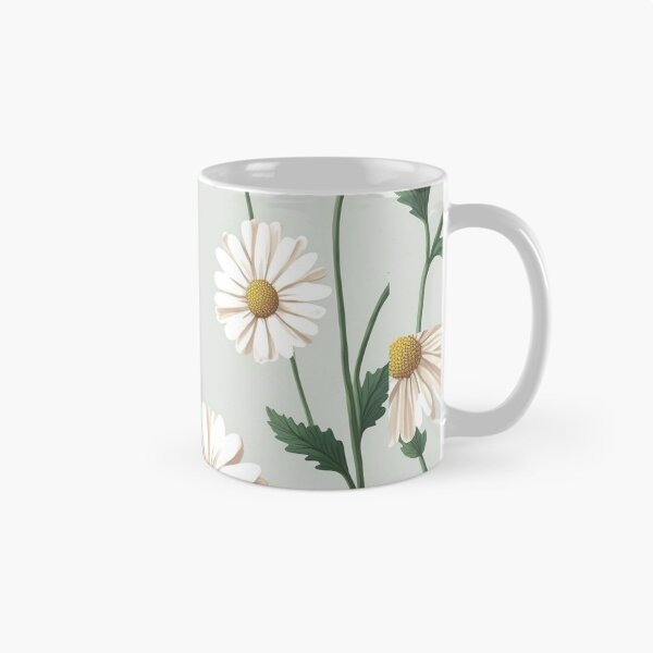 Item preview, Floral Garden Botanical Print with Daisy Peach designed and sold by FloralFancy.