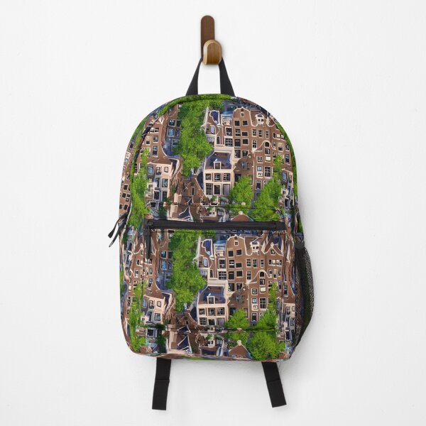 Item preview, Pretty Houses of Amsterdam - Seamless Pattern designed and sold by Chubuter.