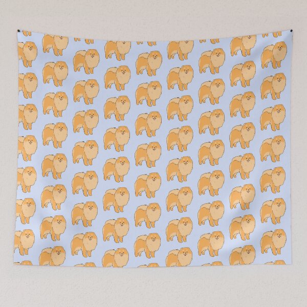 Item preview, Cute pomeranian illustration  designed and sold by Yarafantasyart.