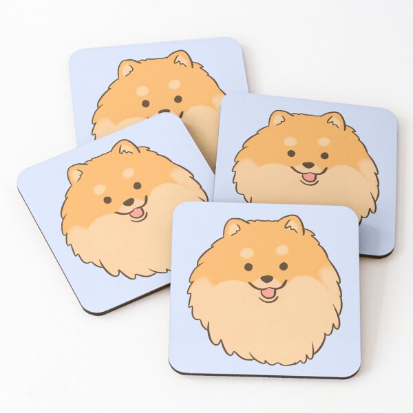 Item preview, Cute pomeranian face illustration  designed and sold by Yarafantasyart.
