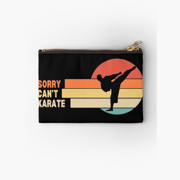 Item preview, Funny Retro Sorry Can't Karate designed and sold by LaughingHorseCo.