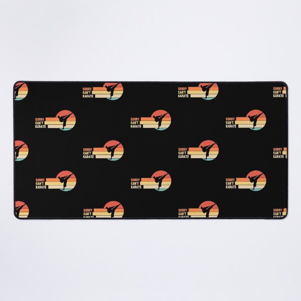 Item preview, Funny Retro Sorry Can't Karate designed and sold by LaughingHorseCo.