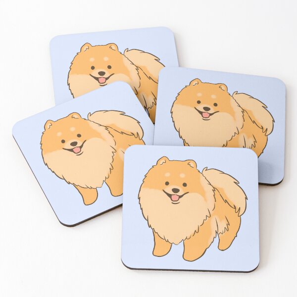 Item preview, Cute pomeranian illustration  designed and sold by Yarafantasyart.