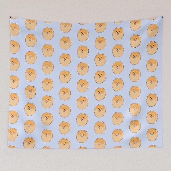 Item preview, Cute pomeranian illustration  designed and sold by Yarafantasyart.