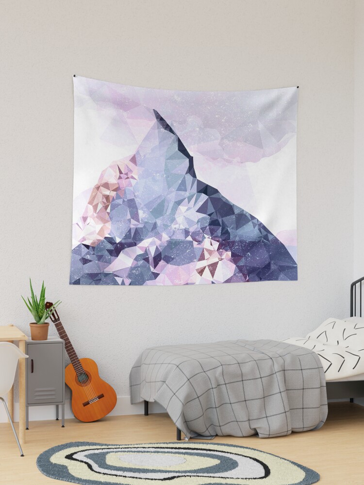 Thumbnail 1 of 3, Tapestry, The Crystal Peak designed and sold by Dominiquevari.