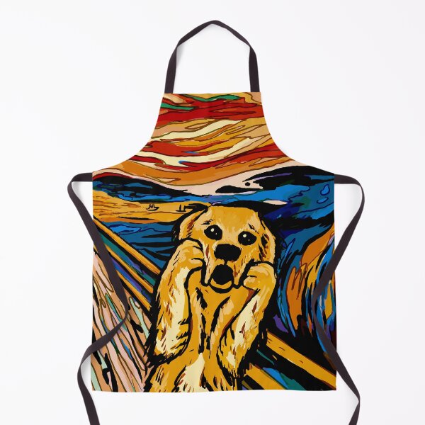 Item preview, The Scream Dog Painting designed and sold by bennetthuskers.