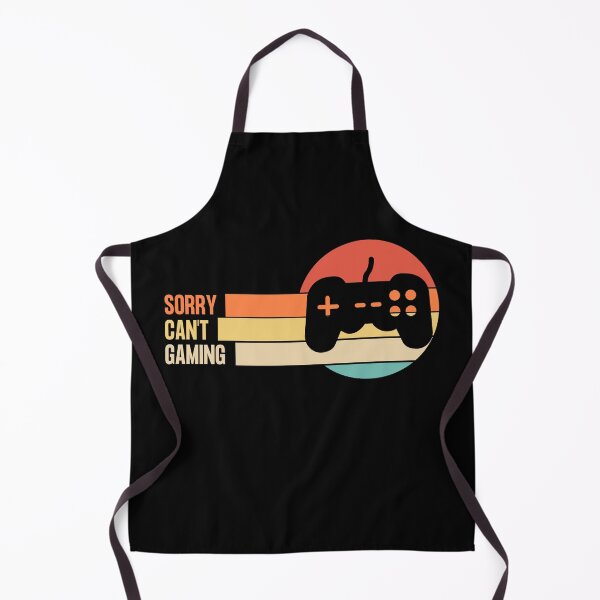 Item preview, Funny Retro Sorry Can't Gaming designed and sold by LaughingHorseCo.