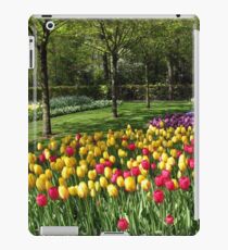 Mehrfarbige Tulpen - Keukenhof Gardens iPad-Hülle & Klebefolie