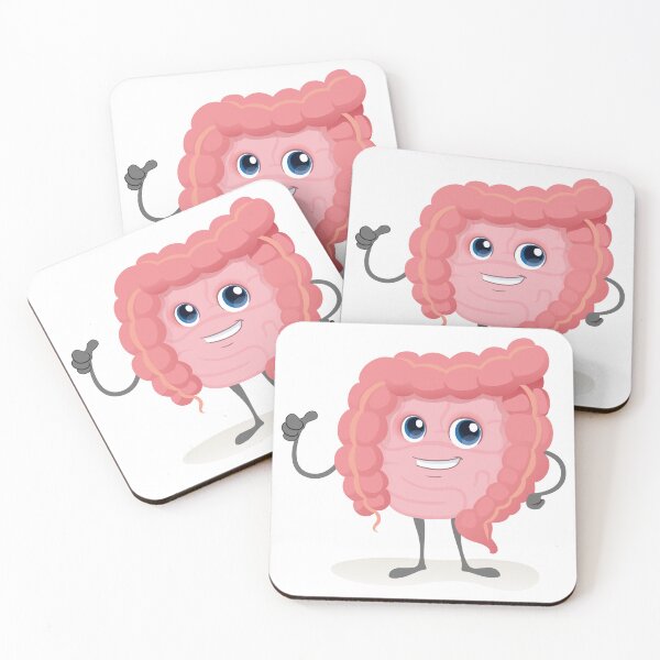 Item preview, Intestine human organ mascot, making jewel sign. Ideal for training and educational materials designed and sold by LucianoCosmo.