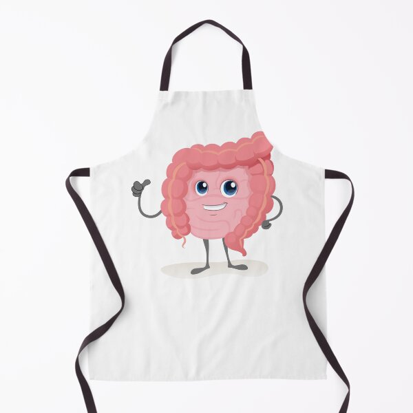 Item preview, Intestine human organ mascot, making jewel sign. Ideal for training and educational materials designed and sold by LucianoCosmo.