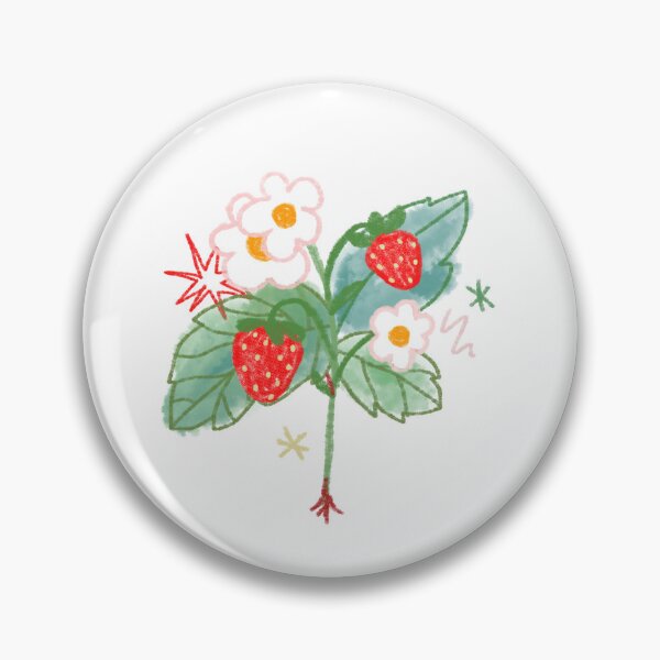 Item preview, Strawberry Plant Pattern designed and sold by aymeigh.