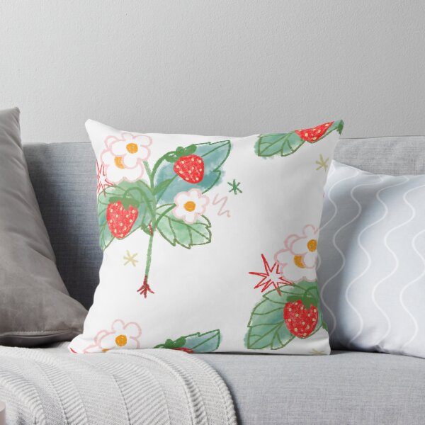 Item preview, Strawberry Plant Pattern designed and sold by aymeigh.