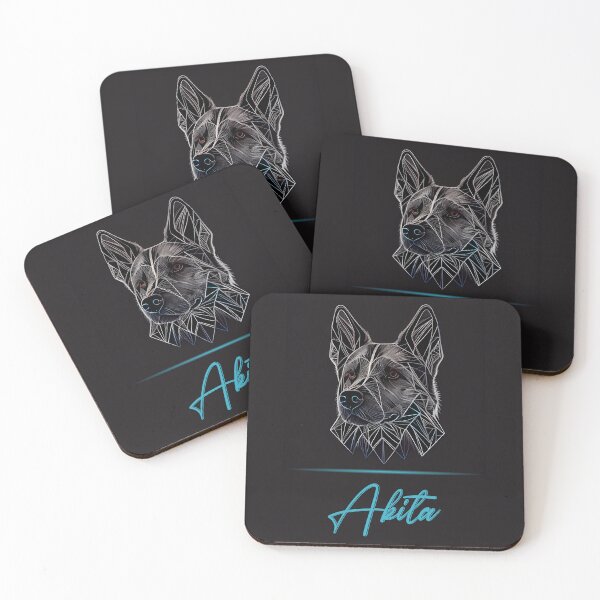 Item preview, Akita Portrait designed and sold by Best-Breeds.