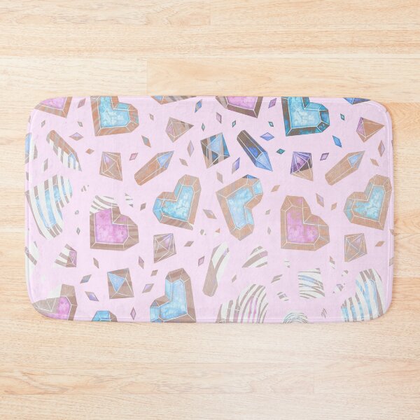 Item preview, Crystals and hearts valentines pattern  designed and sold by TipTopTapo.