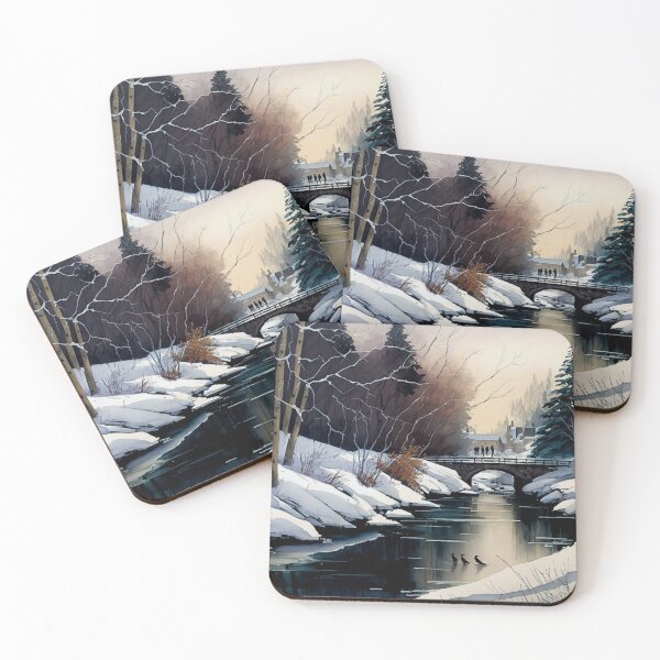 Item preview, Delicias de invierno en el río Credit designed and sold by Kai Saarto.