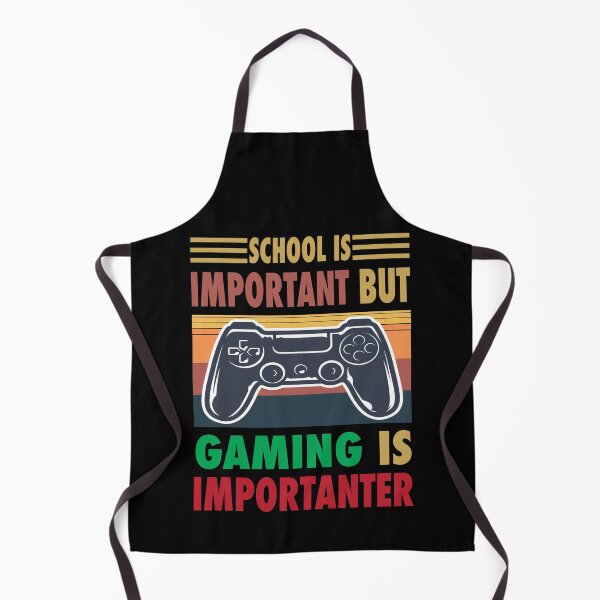Item preview, School Is Important But Gaming Is Importanter Vintage designed and sold by Mannoucha ⭐⭐⭐⭐⭐ ( 1,978 reviews ).